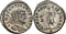 Roman coin of Constantius I as Caesar - From the Rauceby Hoard