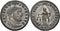 Roman coin of Constantius I as Caesar - From the Rauceby Hoard - Near EF