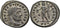 Roman coin of Constantius I as Caesar - From the Rauceby Hoard - Near EF