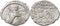 VF+ Ancient Archaemenid Kings silver drachm of Vologases III 105-147 AD minted in Ecbatana