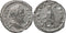 Septimius Severus silver denarius 193-211AD - Emperor Sacrificing