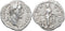 Roman silver denarius of Antoninus Pius - Annona