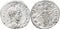 Roman silver coin of Elagabalus - SALVS ANTONINI AVG - Rome mint