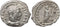 Roman silver denarius of Elagabalus - SACER DEO SOLI ELAGABAL VF+