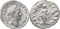 Roman silver denarius of Elagabalus - ABVNDANTIA AVG