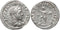 Roman silver denarius of Elagabalus - SOL