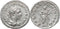 Roman silver antoninianus of Elagabalus - SALVS ANTONINI AVG - Rome mint - Near EF