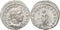 Roman silver denarius of Elagabalus - SVMMVS SACERDOS AVG