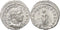 Roman silver denarius of Elagabalus - SVMMVS SACERDOS AVG