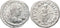 Roman silver coin of Elagabalus - SALVS ANTONINI AVG - Rome mint - Near EF