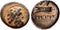 Ancient Phoenician coin from Arados - Triple pointed Galley Ram 137-51 BC