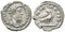 Roman coin of Marcus Aurelius AR silver denarius - CONSECRATIO