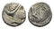 Ancient Greek silver coin from Euboea, Histiaia - Tetrobol circa 3-2 century BC