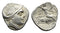 Ancient Greek silver coin from Euboea, Histiaia - Tetrobol circa 3-2 century BC
