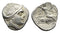 Ancient Greek silver coin from Euboea, Histiaia - Tetrobol circa 3-2 century BC