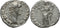 Roman silver denarius of Antoninus Pius - Felicitas