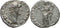 Roman silver denarius of Antoninus Pius - Felicitas