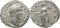 Roman silver denarius of Antoninus Pius - PAX AVG