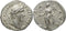 Roman silver denarius of Antoninus Pius - PAX AVG