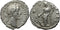 Ancient Roman silver denarius of Antoninus Pius - COS IIII