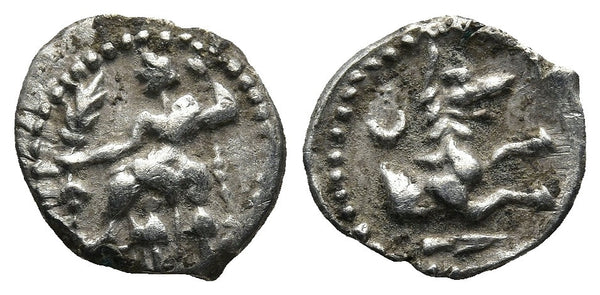 Ancient Greek silver coin from Lyacaonia. Laranda circa 324/3 BC