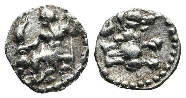 Ancient Greek silver coin from Lyacaonia. Laranda circa 324/3 BC