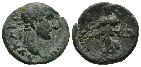 Ancient Roman Coin of the Emperor Hadrian minted in Pamphylia, Side