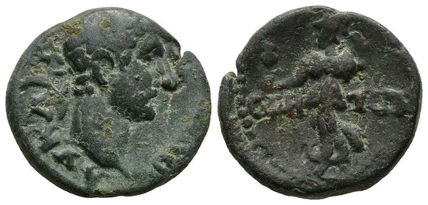 Ancient Roman Coin of the Emperor Hadrian minted in Pamphylia, Side