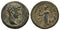 Ancient Roman Coin of the Emperor Hadrian minted in Tyana, Cappadocia