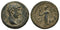 Ancient Roman Coin of the Emperor Hadrian minted in Tyana, Cappadocia
