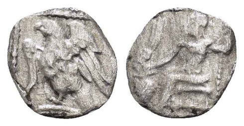 Ancient Greek silver coin from Cilicia - 4th Century BC