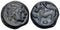 Ancient Celtic coin - Gaul - Senones AE Cast potin unit, 1st century BC