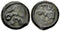 Ancient Celtic coin - Gaul - Remi AE Cast potin unit, 1st century BC