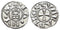 EF Crusader Italy - Genoa - Republic 1139-1339 AD silver denaro