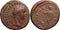Ancient Roman coin of Domitian with Minerva