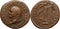 Roman coin of Vespasian Ae As - VICTORIA AVGVST / S - C