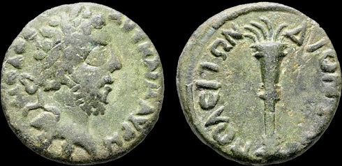 Ancient Roman coin of Emperor Commodus - Dionysopolis, Moesia Inferior