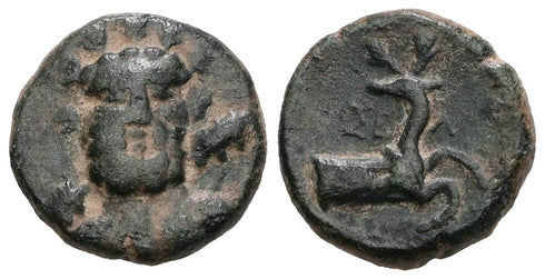Ancient Greek coin from Pamphylia, Selge 2nd - 1st century BC
