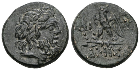 Ancient Greek coin from Pontos, Amisos 100-85BC