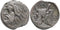 Ancient Greek coin from Pantikapaion, Cimmerian Bosporos - Satyr and Bull 325-310 BC