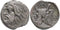 Ancient Greek coin from Pantikapaion, Cimmerian Bosporos - Satyr and Bull 325-310 BC