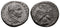 Ancient Roman Billon Tetradrachm of the Emperor Macrinus