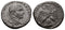 Ancient Roman Billon Tetradrachm of the Emperor Macrinus