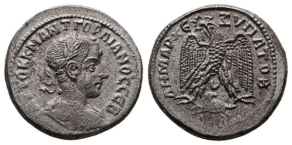 Ancient Roman Billon Tetradrachm of the Emperor Gordian III