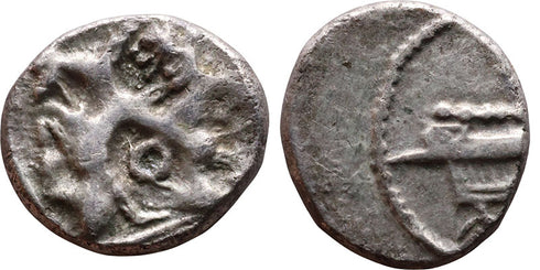 Ancient Phoenician silver coin 4th century BC