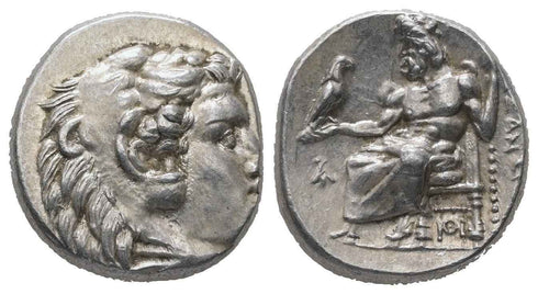 Superb Ancient Greek silver coin of Alexander III 'The Great'