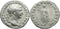Roman silver coin of the Emperor Trajan - COS V PP SPQR OPTIMO PRINC