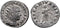 Ancient Roman coin of Valerian I AR silver antoninianus - AETERNITATI AVG - Viminacium Mint