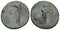 Ancient Greek coin of Pisidia, Etenna - Nymph holding serpent 100-1 BC