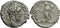 Ancient Roman coin of Commodus AR silver denarius - TR P VIIII (IMP ?) COS IIII P P